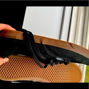 Black vans size 8